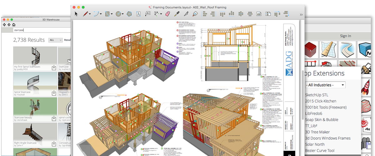 details sketchup model