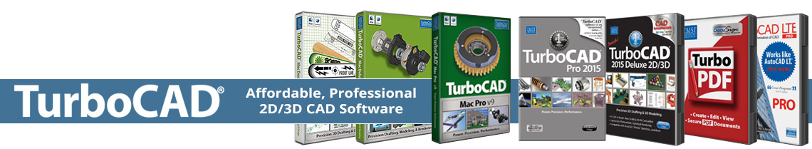 TurboCAD 2D & 3D CAD Software