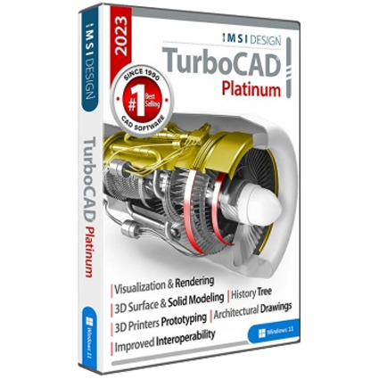 Turbocad Platinum 2023